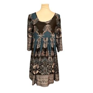 Paisley MIDI Dress